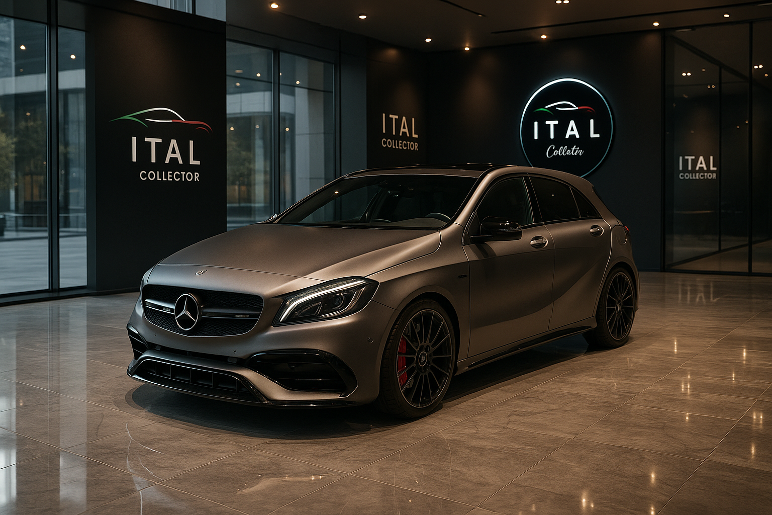 Mercedes A45 amg 50th anniversario