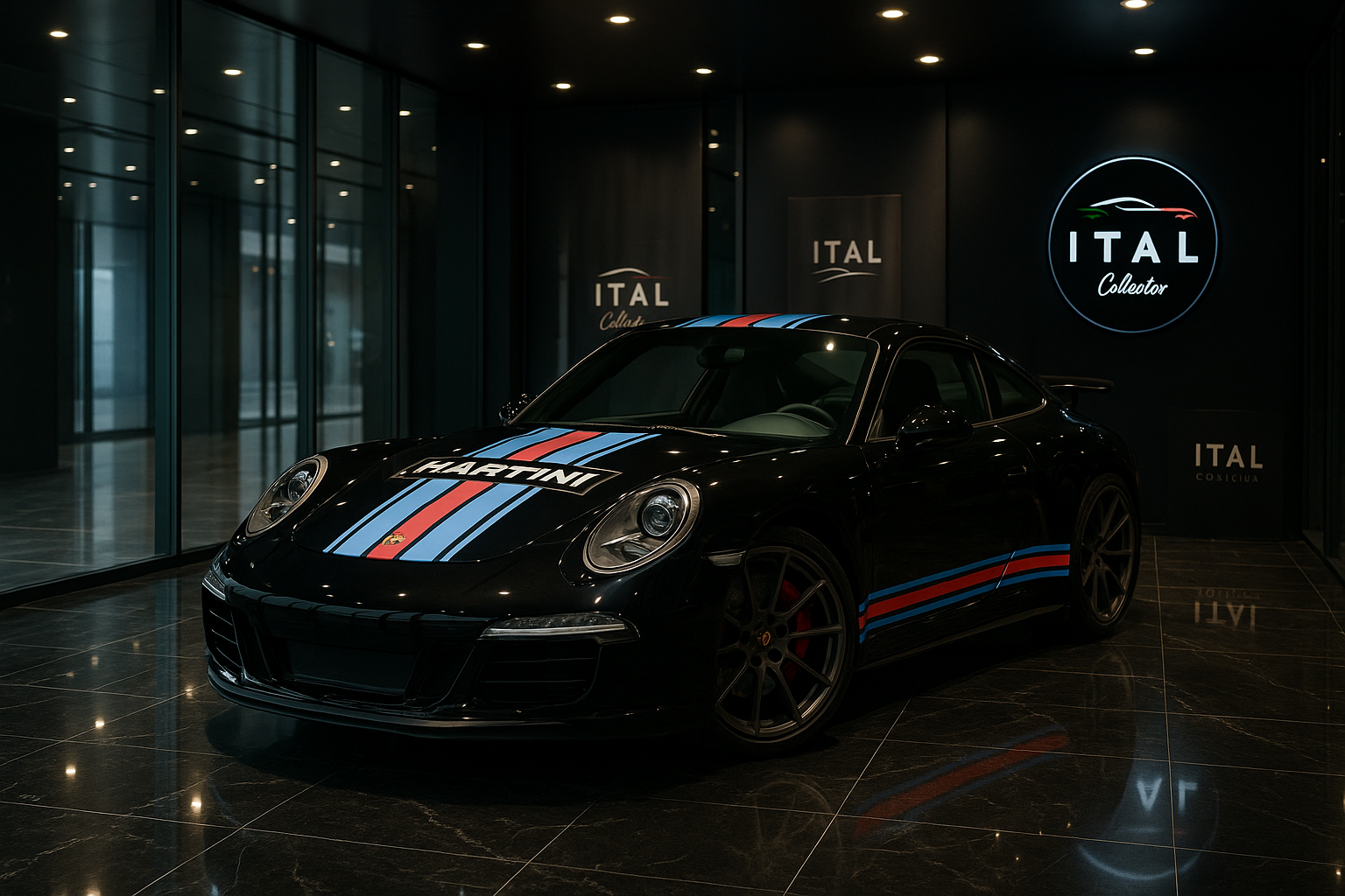 Porsche 991 Martini racing edition