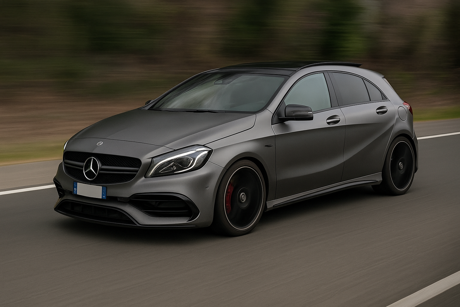 Mercedes A45 amg 50th anniversario